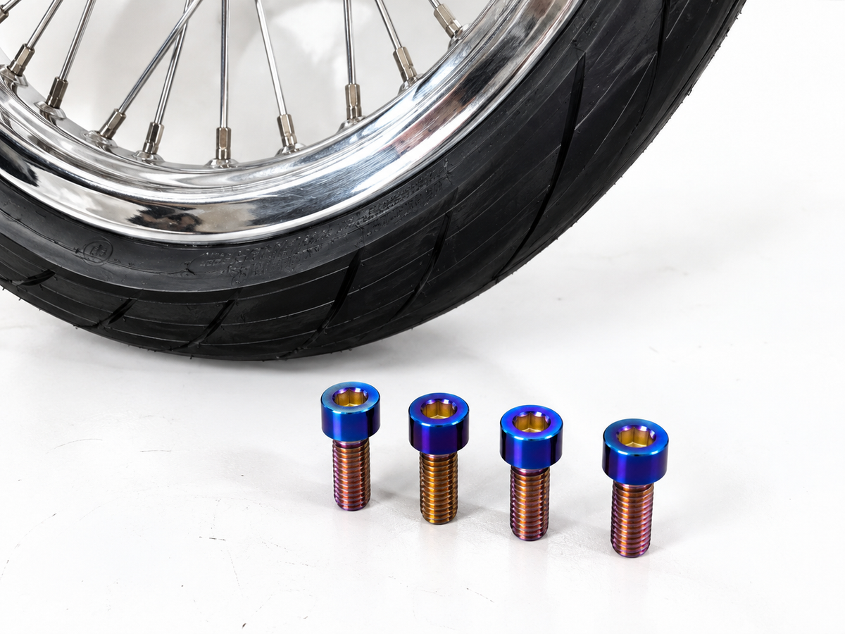 Yozma titanium direct mount bolts